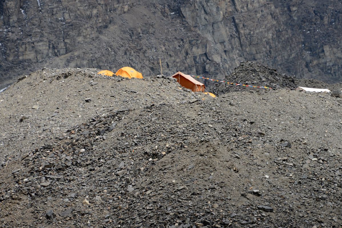 27 Mount Everest North Face Intermediate Camp In Tibet Is Just Ahead